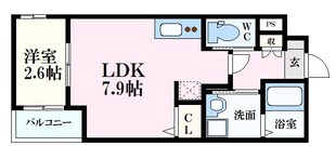 舟入幸町駅 徒歩4分 1階の物件間取画像